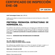 certificado PRETERSA